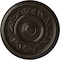 Ekena Millwork Tyrone Ceiling Medallion (Fits Canopies up to 6 3/4"), Hand-Painted Stone Hearth, 16 1/8"OD x 3/4"P CM16TYSHF - alternate 1